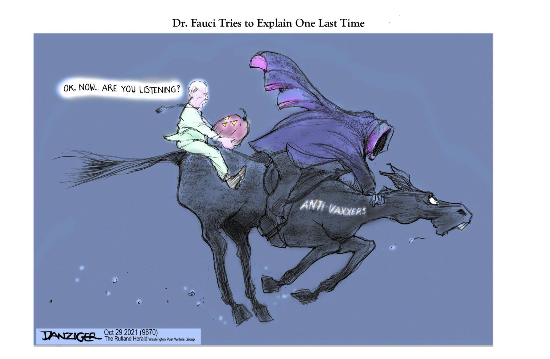 Jeff Danziger cartoon